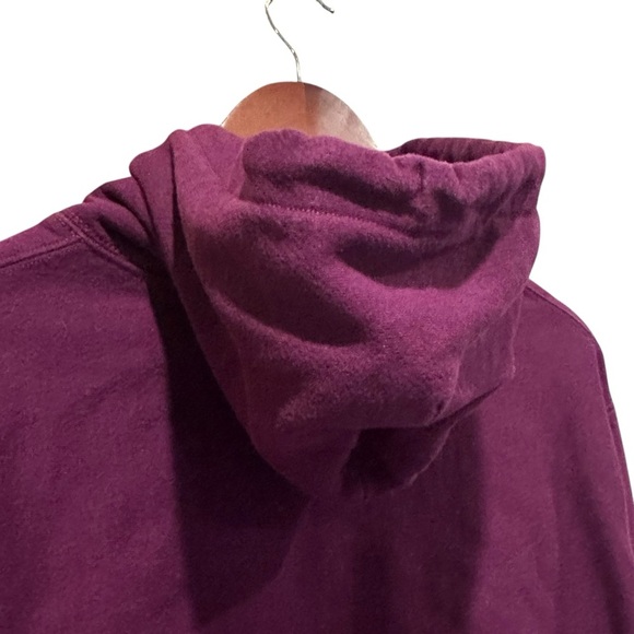 Champion Reverse Weave Women's Kangaroo Pocket Hoodie Purple Size Large - Picture 4 of 7